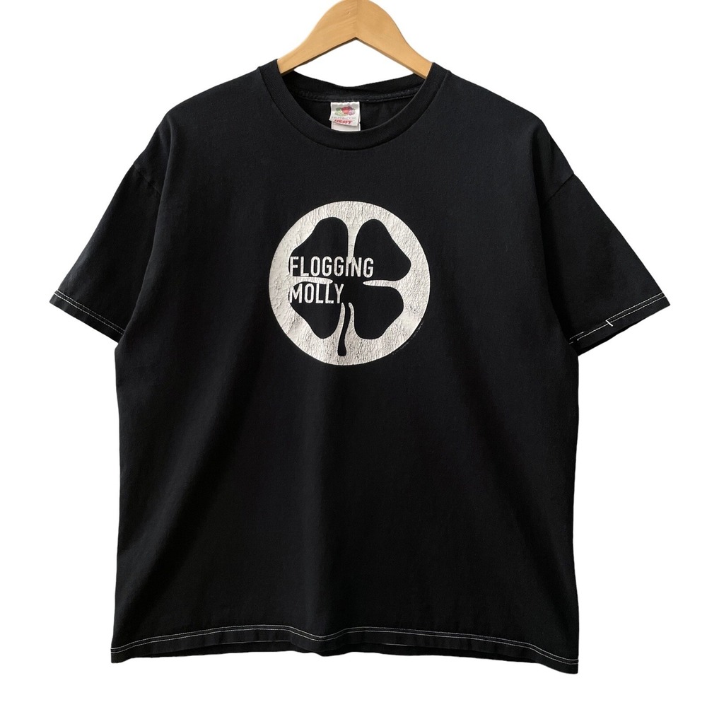 Vintage 2004 Flogging Molly Shirt size XL Concert Tour